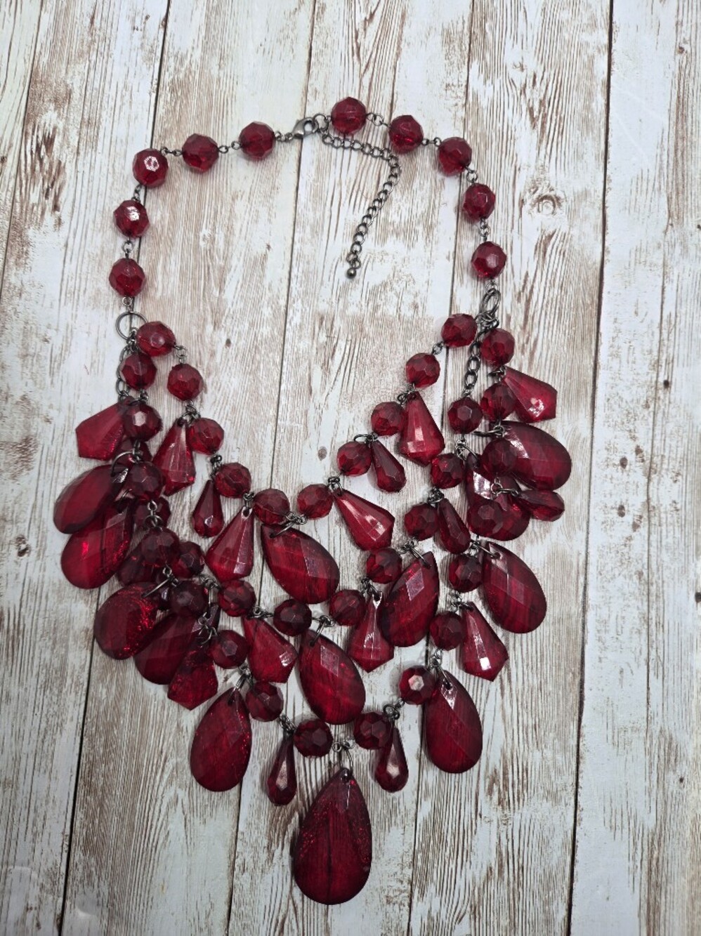 🥀 HUGE 50+ pc Whimsigoth Gothic Romantic Jewelry Lot Necklaces Bracelets Ear 🖤 - Picture 15 of 16